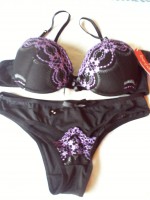 CONJUNTO LYCRA E RENDA
